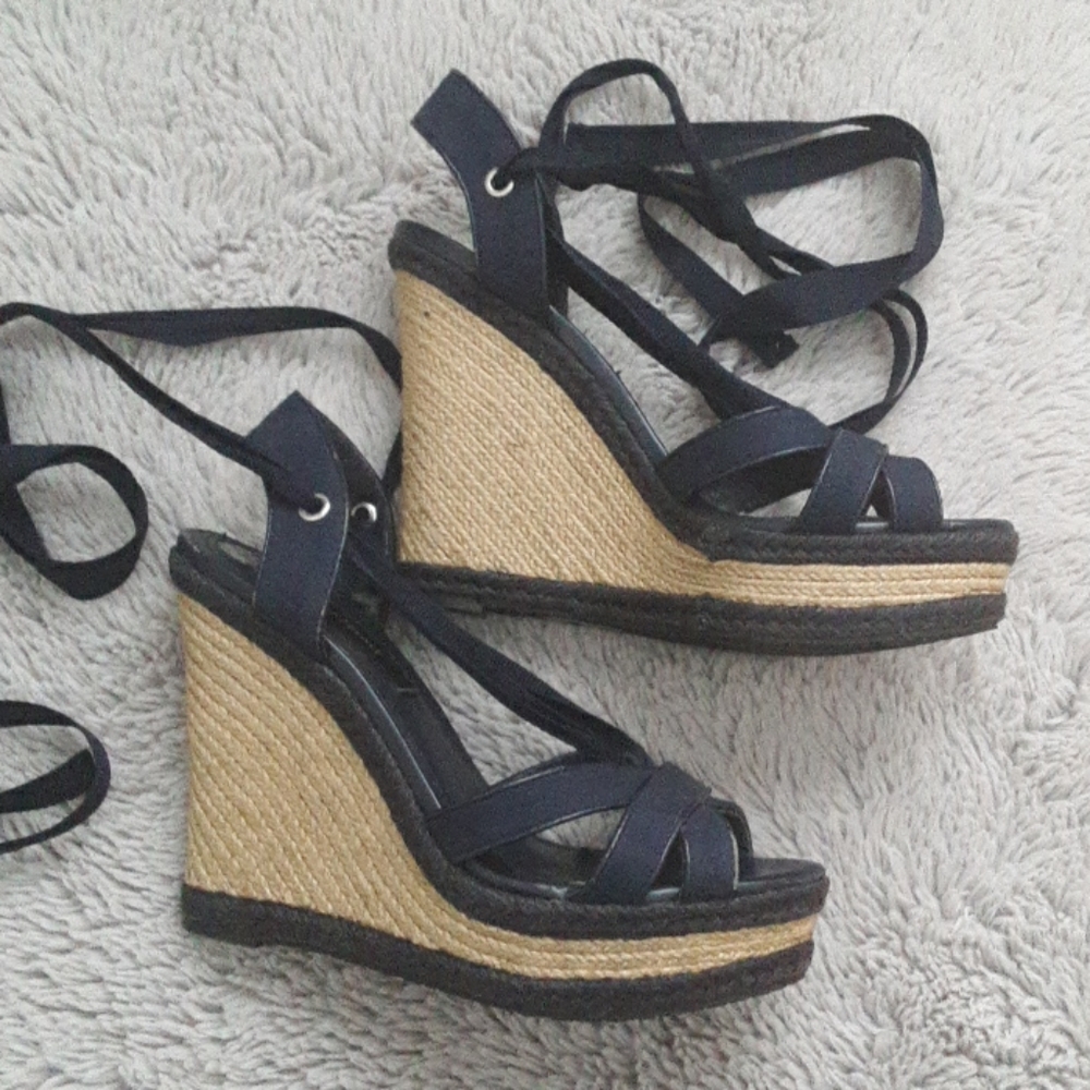Womens White House/Black Market Wedge Shoes